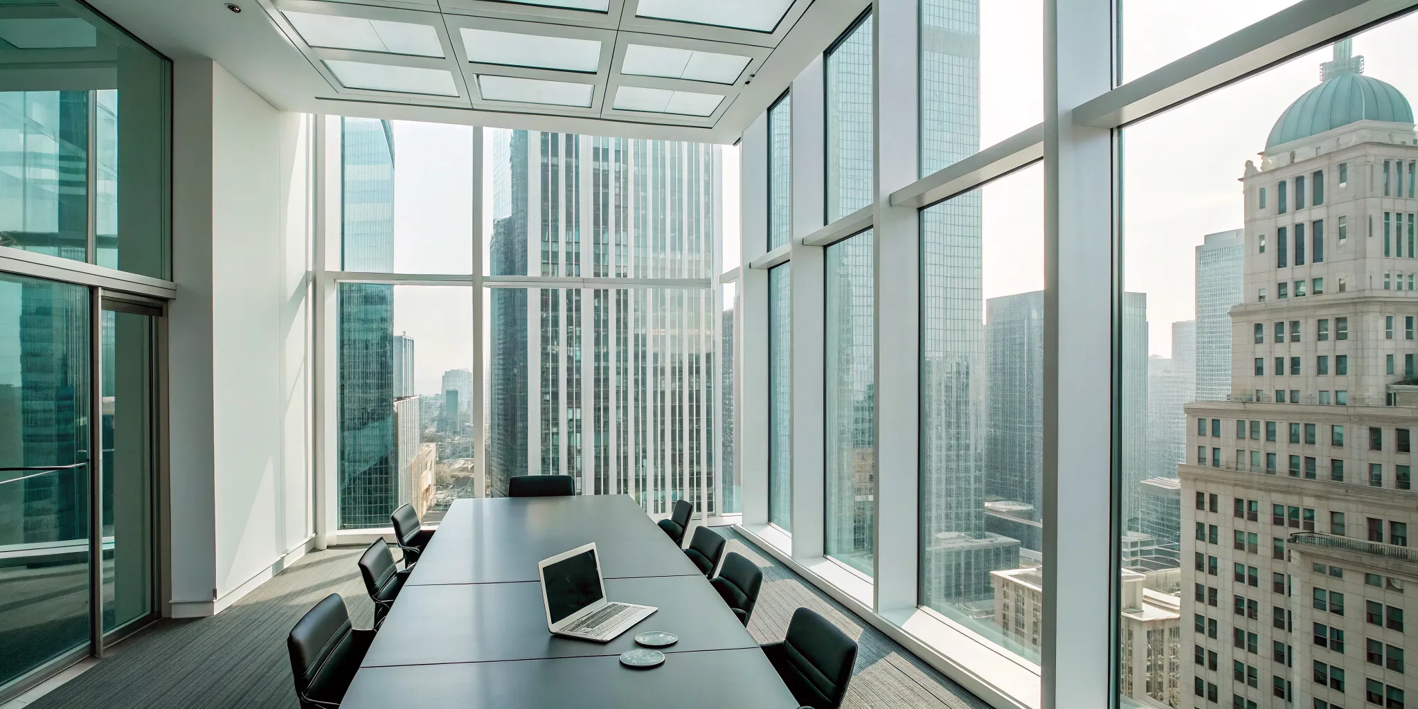 Choosing a qualified intermediary for a 1031 exchange in a modern conference room.